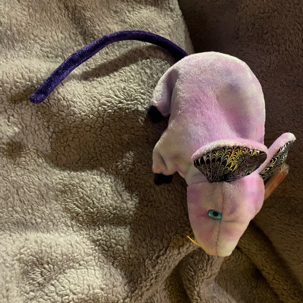 “Rat” zodiac beanie baby